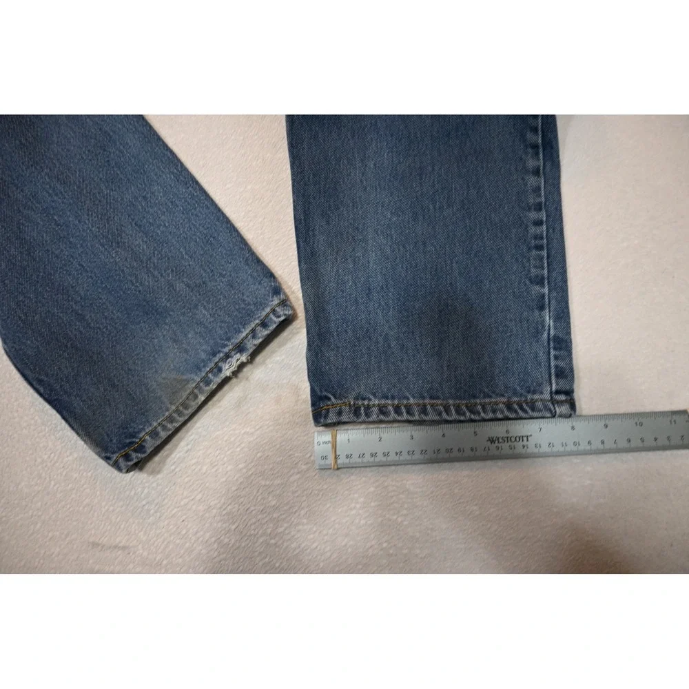 Levis 550 Jeans Mens 34x30 Blue Relaxed Fit Straight Leg Denim Rugged